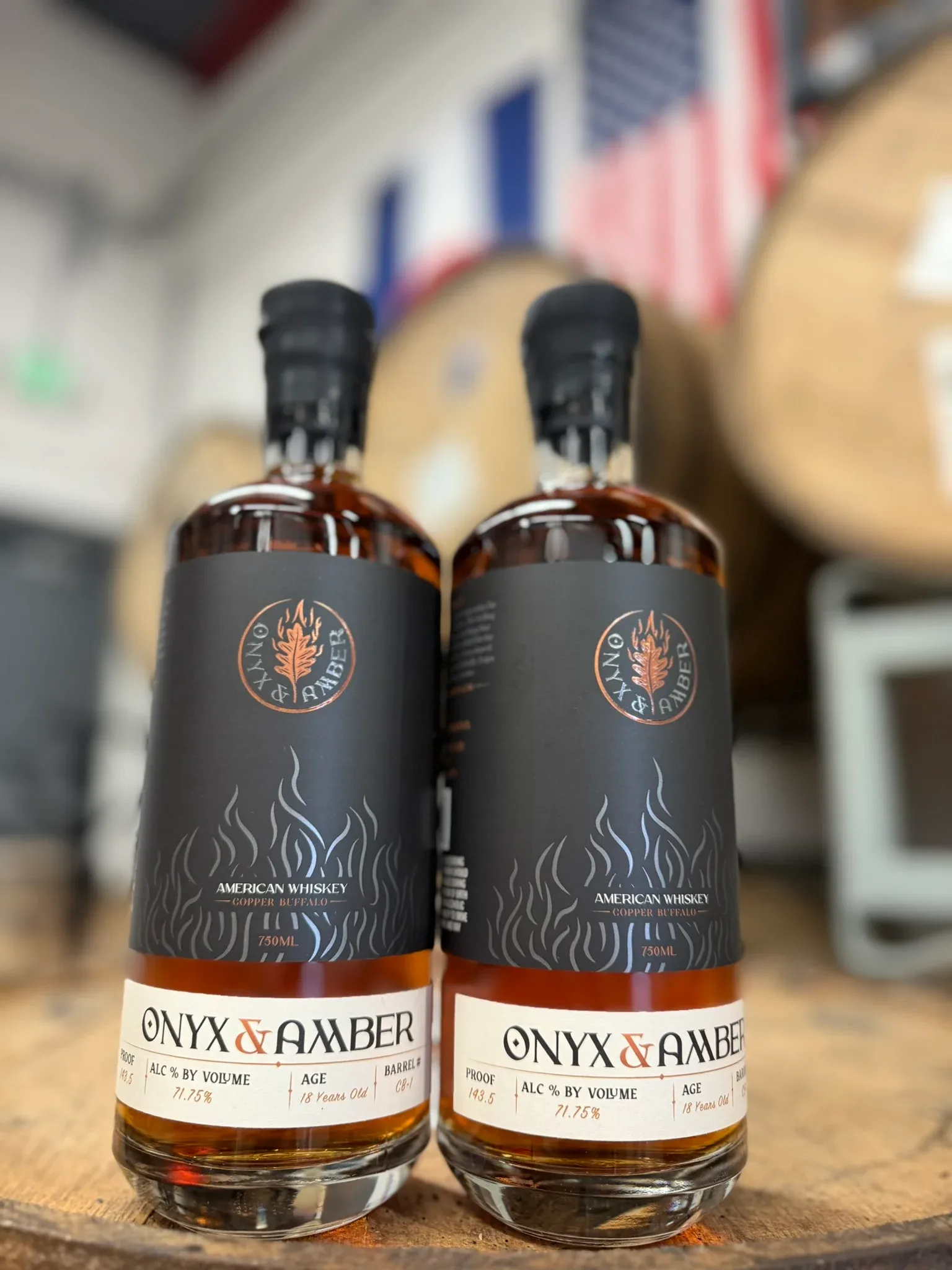 Copper Buffalo 18 yr American Whiskey 143.5 Batch 1