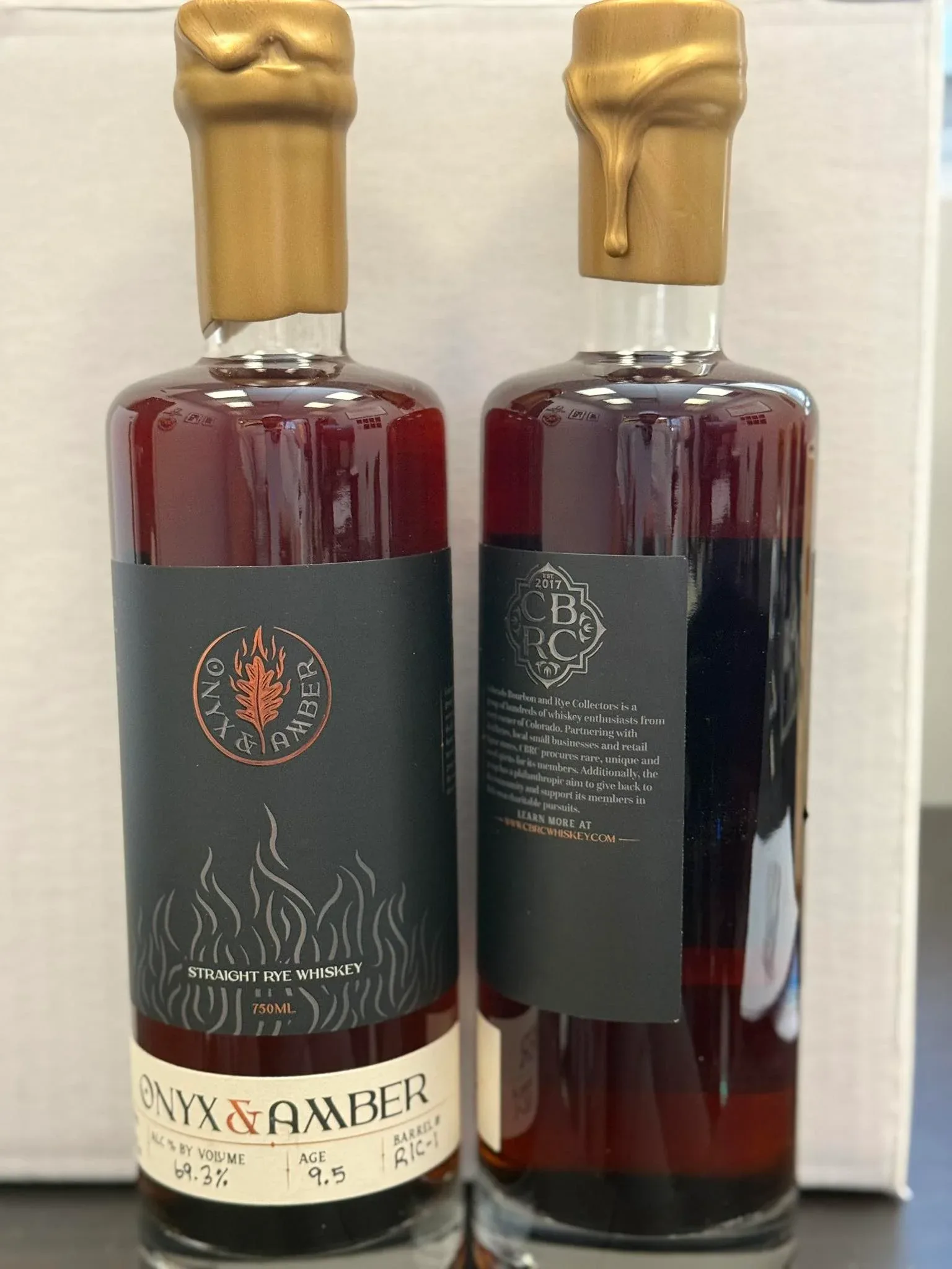 Barrel Strength Rye 9.5 Year 138.6 Proof